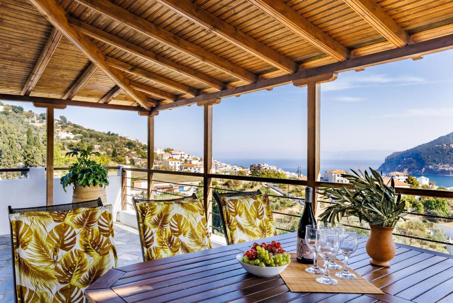 Villa Aloupi Skopelos Exterior foto